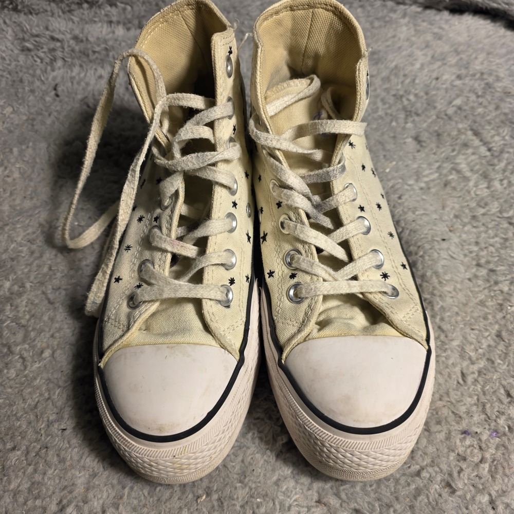 Converse Chuck Taylor All Star Crystal Energy Platform Hi Top Womens 6.5 A03724C - Picture 3 of 7